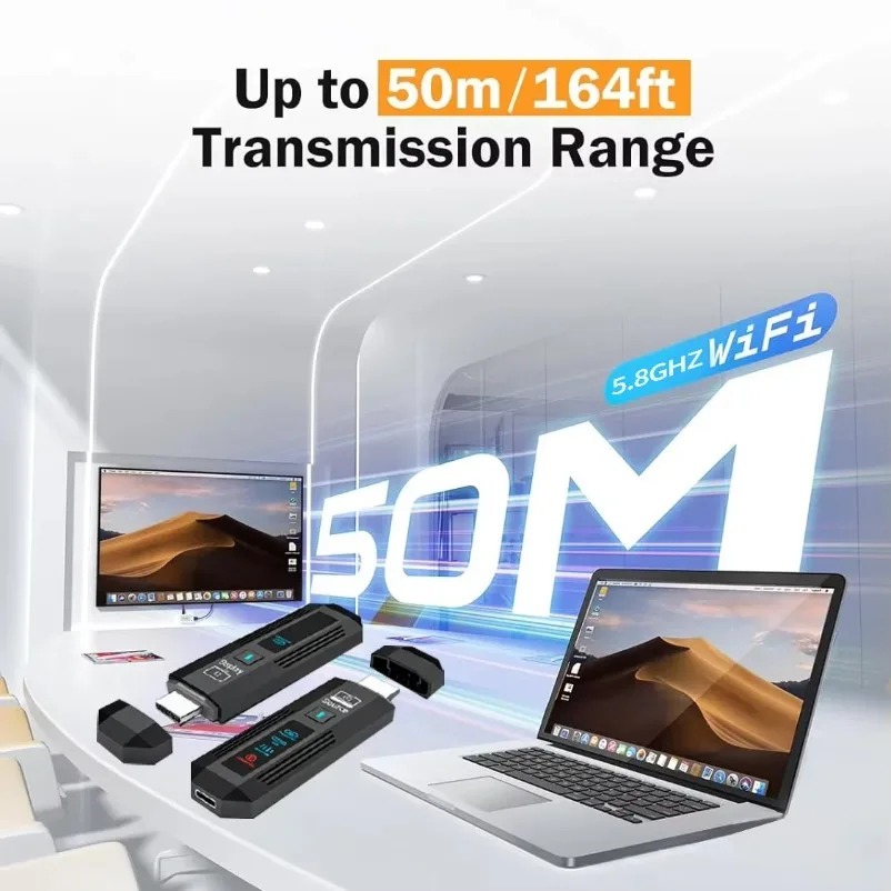 HDMI-Compatible Wireless Exten - Hdmi Adapter ulasan dan harga