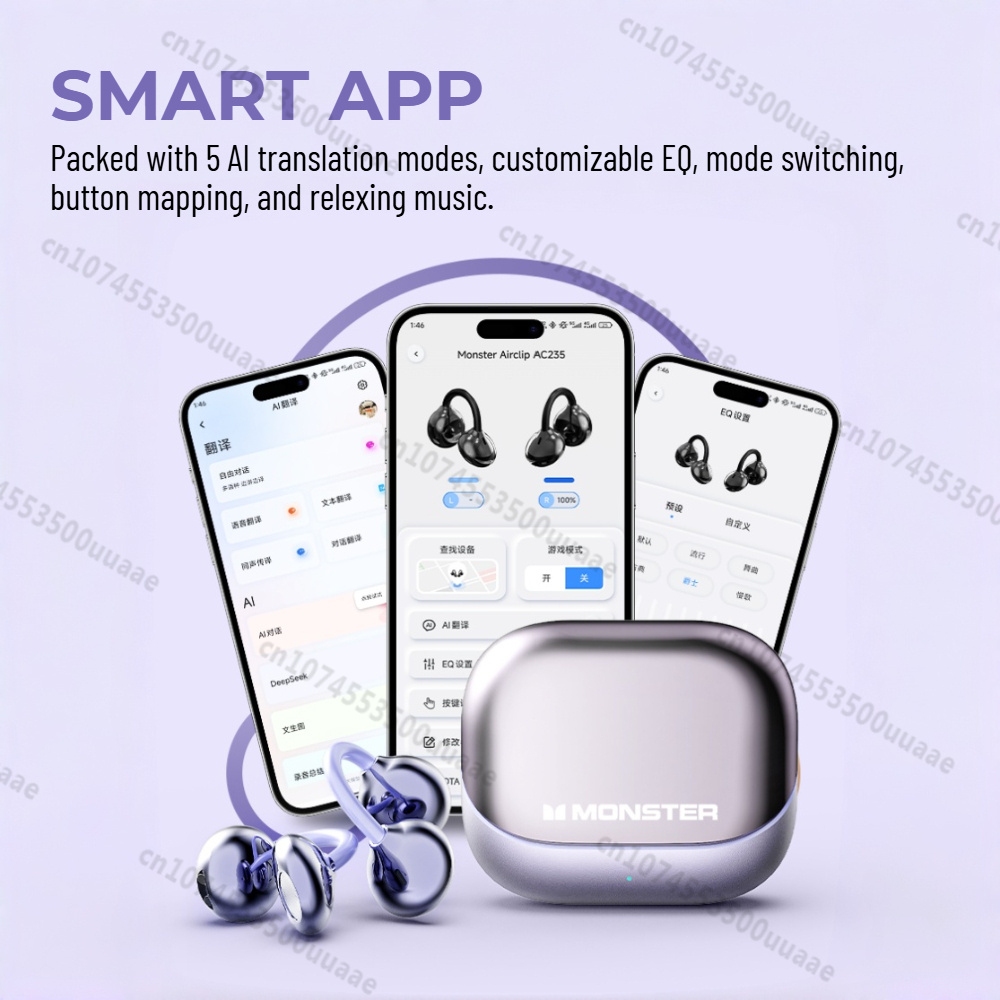 Monster AirClip AC235 Ear Clip - Wireless Charger ulasan dan harga