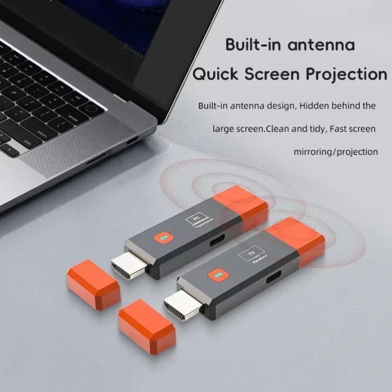 Wireless HDMI-Compatible Video - Hdmi Adapter ulasan dan harga