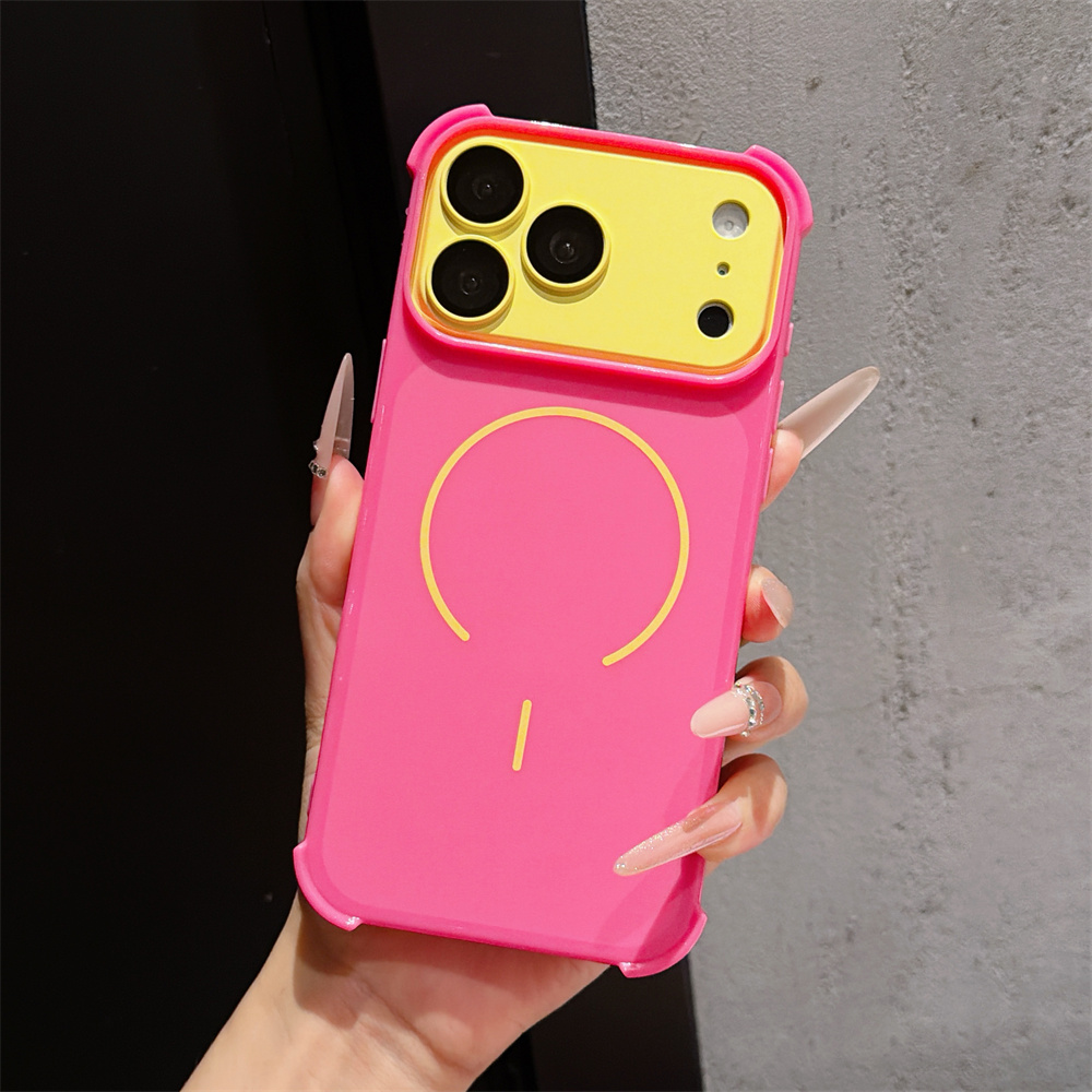 Contrast Color Armor Phone Cas - Wireless Charger ulasan dan harga