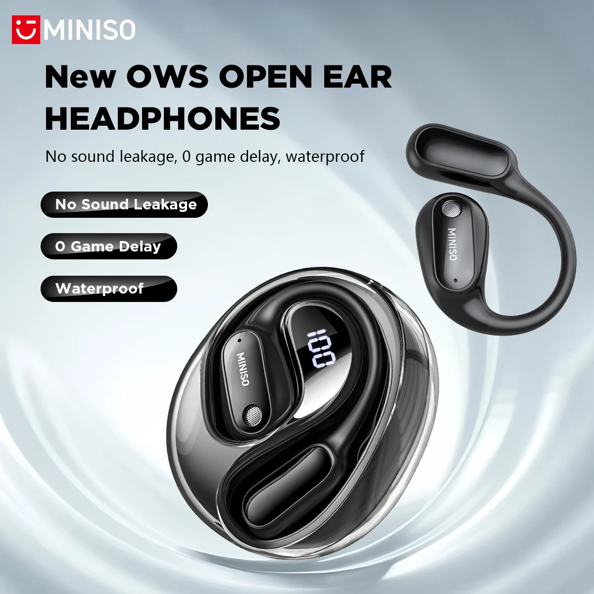 MINISO MS190 Real Time AI Voic - Wireless Charger ulasan dan harga