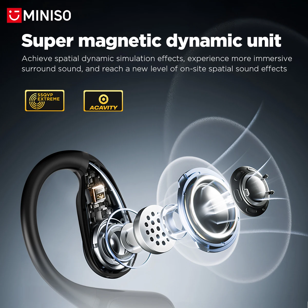 MINISO MS190 Real Time AI Voic - Wireless Charger ulasan dan harga