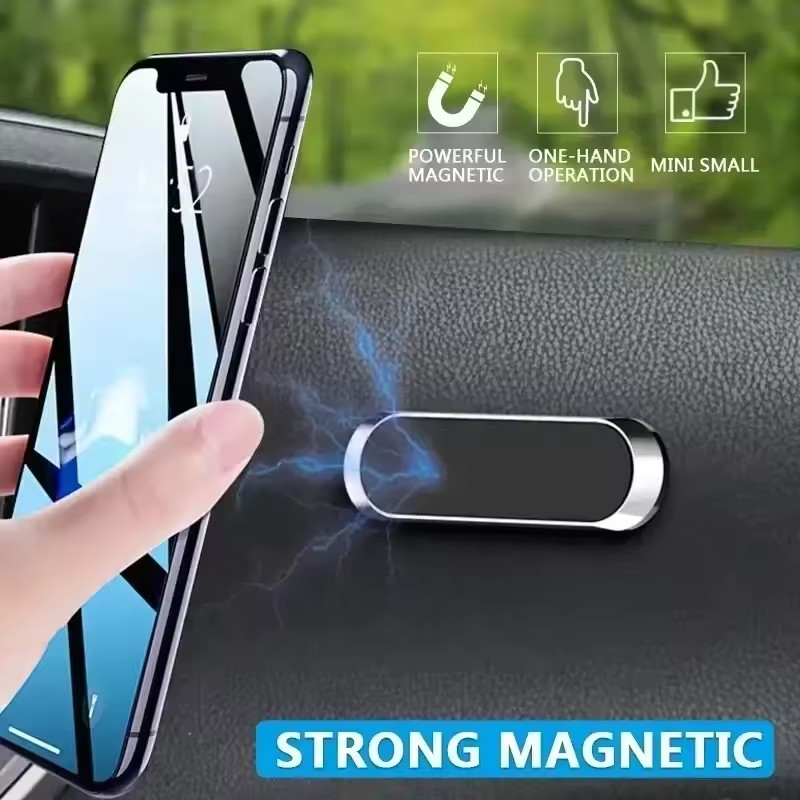 Strip Metal Magnetic Phone Hol - Phone Holder ulasan dan harga