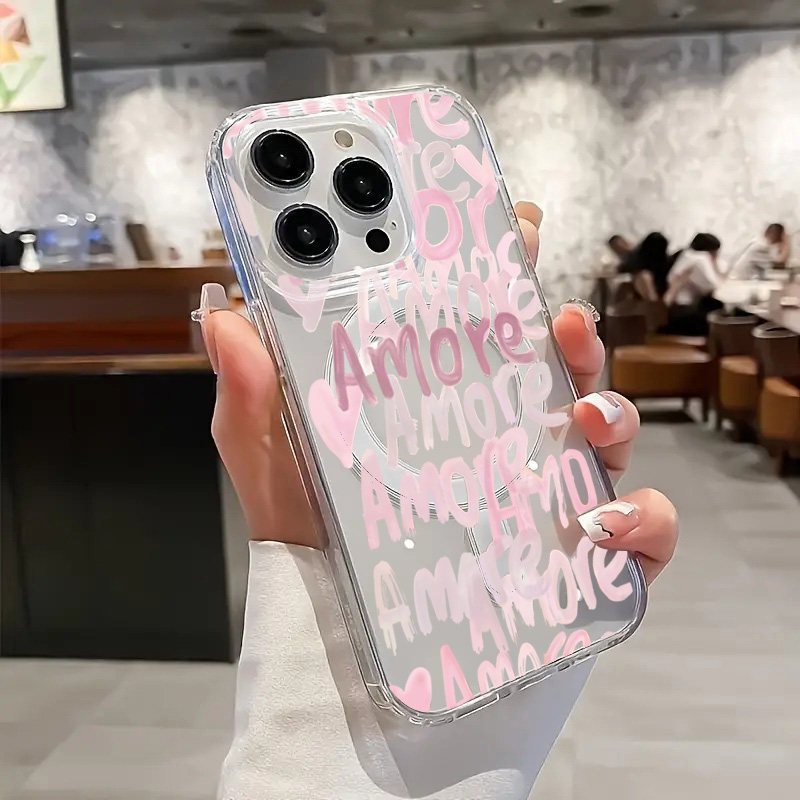 Amore-Love Romantic Pink Lette - Wireless Charger ulasan dan harga