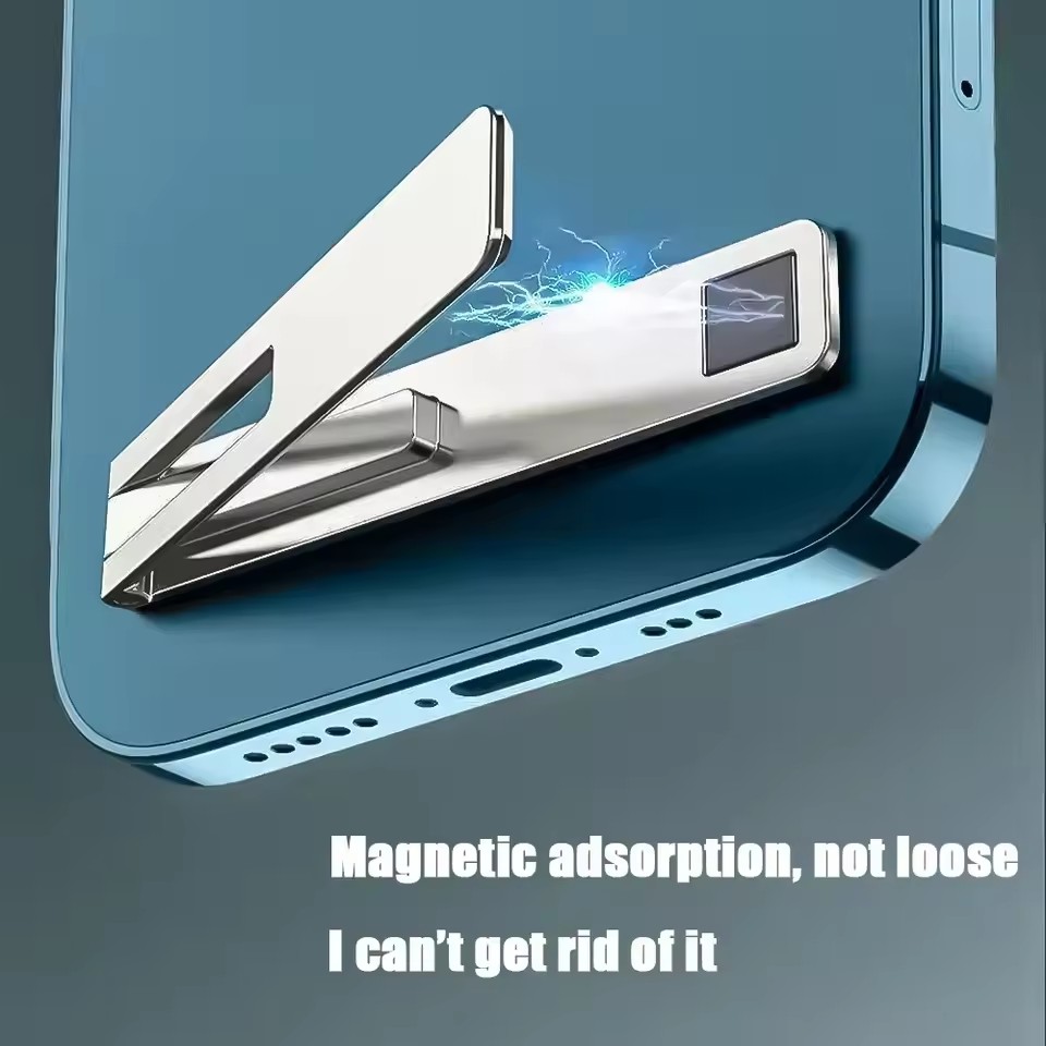 Magnetic Ultra Thin Foldable M - Phone Holder ulasan dan harga