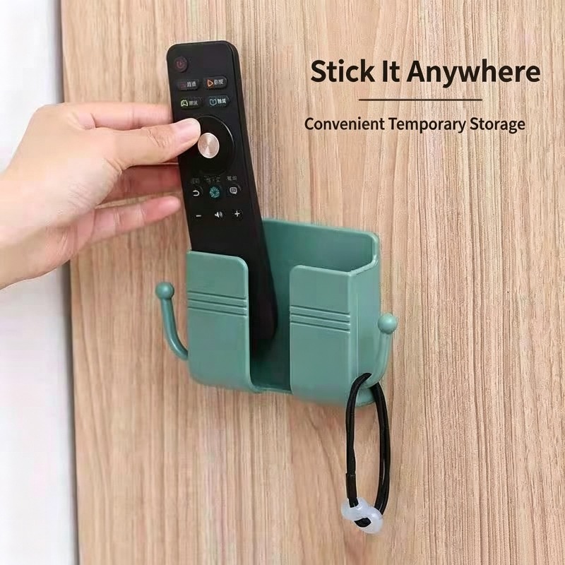 No Drill Wall Storage Rack Mul - Phone Holder ulasan dan harga