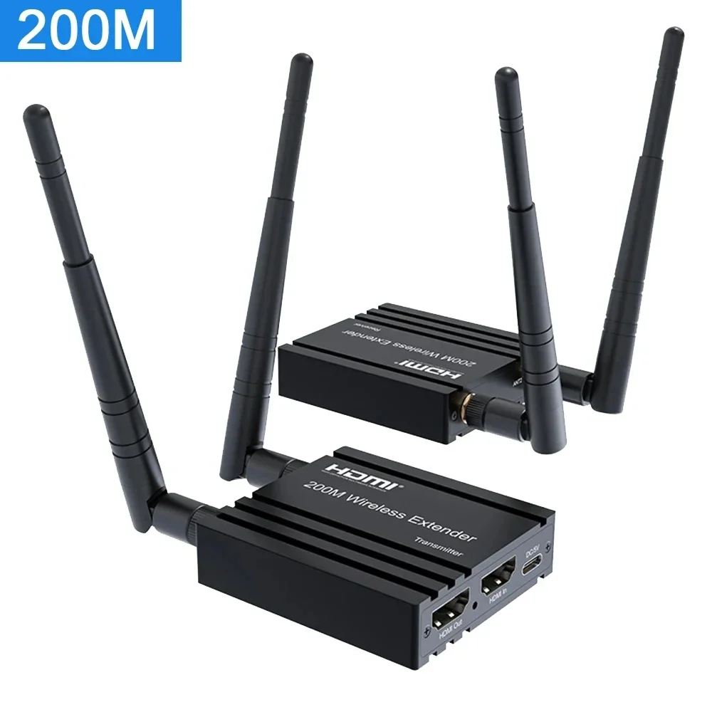 Wireless HDMI Extender Audio V - Hdmi Adapter ulasan dan harga