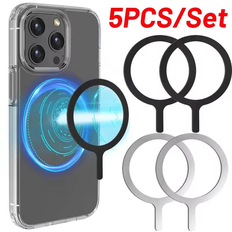 5-1pcs Sticker Ring For Magsaf - Wireless Charger ulasan dan harga