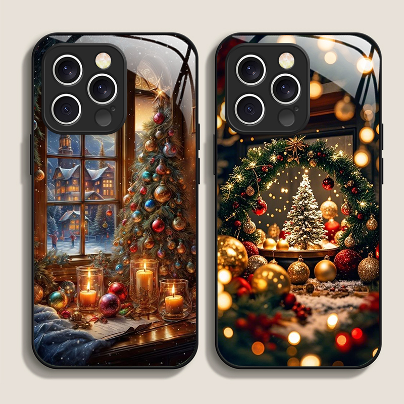 Christmas Tree Gift Snowy Town - Usb Charger ulasan dan harga