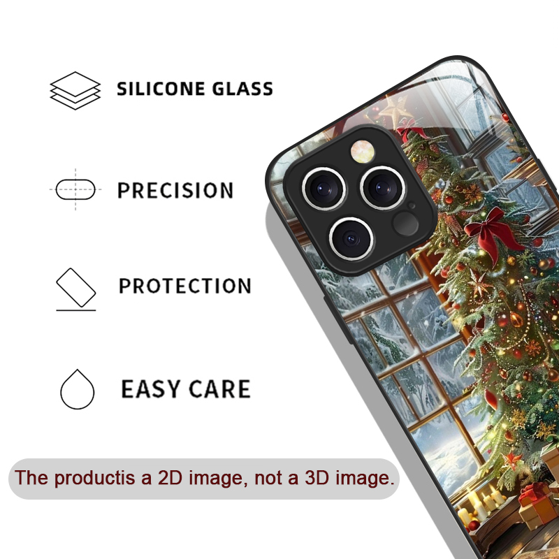 Christmas Tree Gift Snowy Town - Usb Charger ulasan dan harga