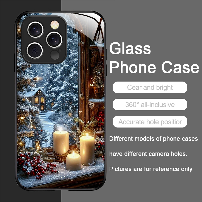 Christmas Tree Gift Snowy Town - Usb Charger ulasan dan harga