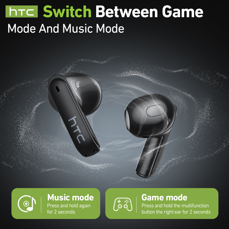 HTC Gaming Bluetooth Headphone - Wireless Charger ulasan dan harga
