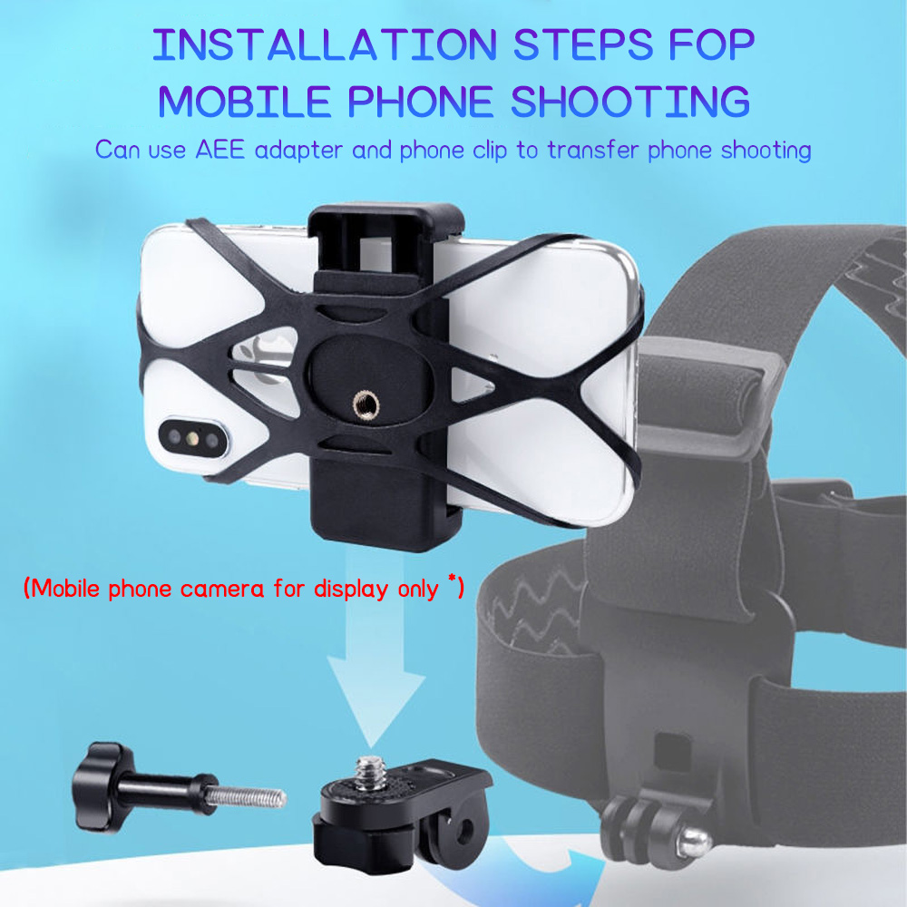 Chest Mount Phone Strap Holder - Cable Organizer ulasan dan harga