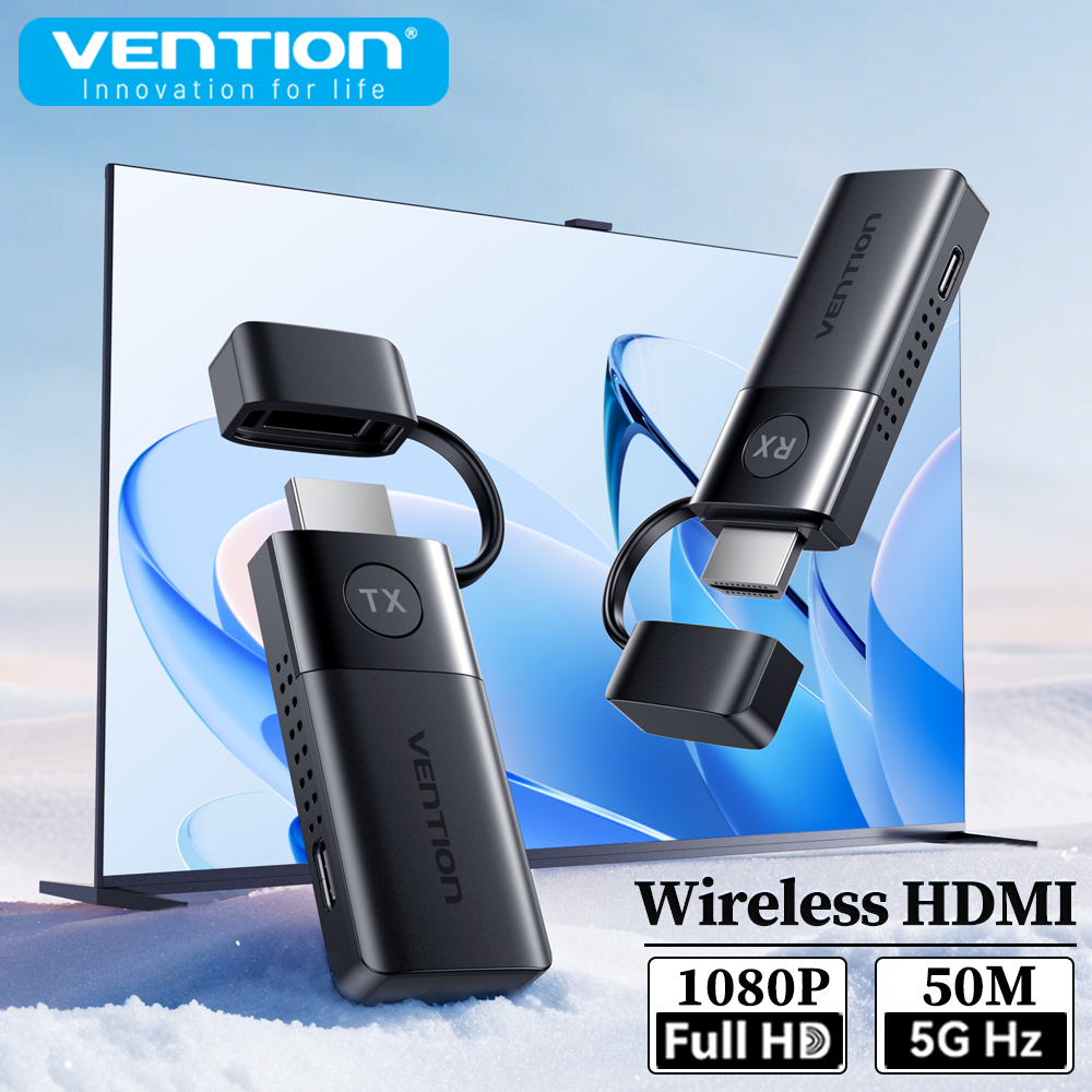 Vention Wireless HDMI Transmit - Hdmi Adapter ulasan dan harga